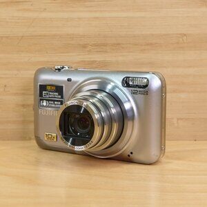 Fujifilm FinePix JZ300 12MP Digital Compact Camera | Tested & Working | Silver